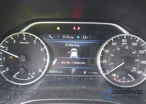 2020 Nissan Maxima Platinum Xtronic Cvt z USA, uszkodzony, nr VIN 1N4AA6FV1LC376917